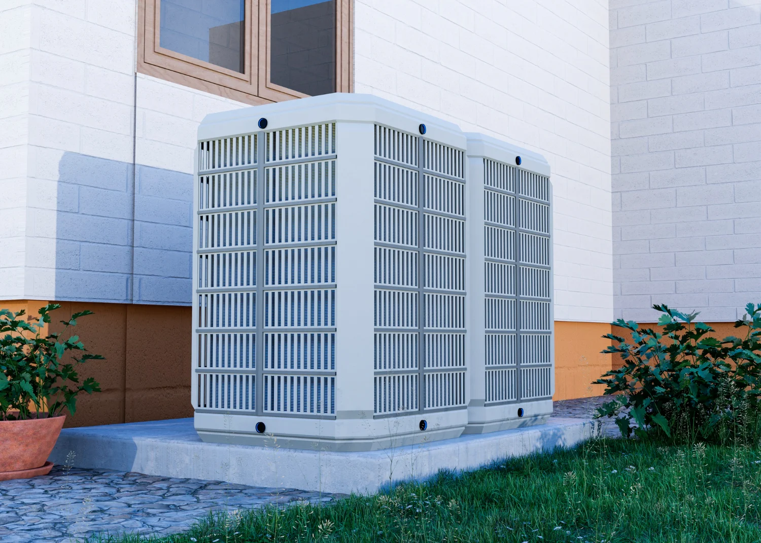 Technician providing heating and cooling services in Kansas City, MO, ensuring optimal home comfort.